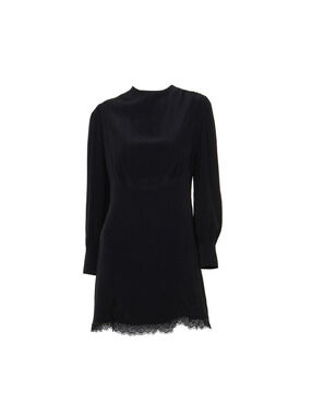 Zara black lace mini